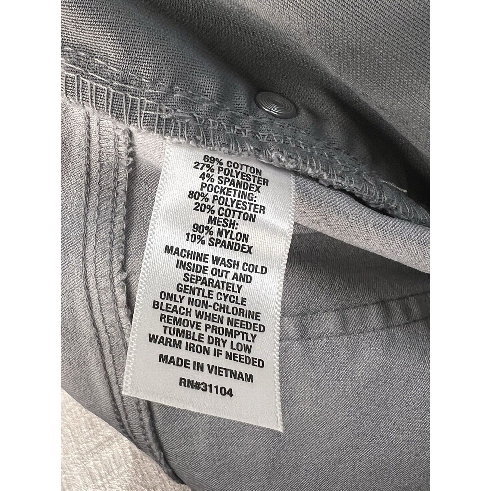 NWT Kim Rogers Tummy Control Super Stretch Straight Size 12 Short Grey - Picture 9 of 9